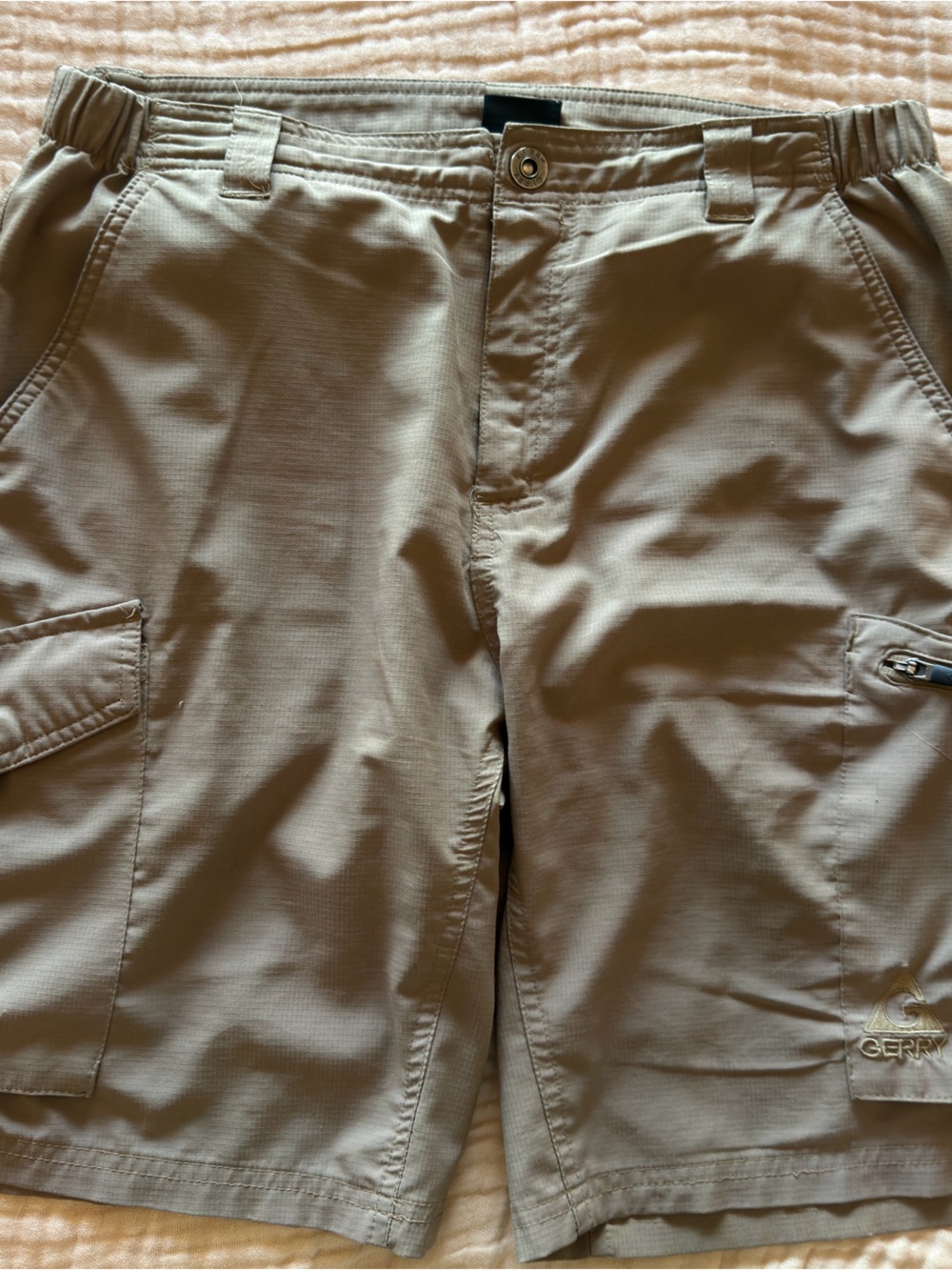 Gerry Weber Men's Taupe Cargo Shorts Size 34